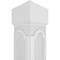 Ekena Millwork Craftsman Classic Square Non-Tapered Paramount Fretwork Column w/ Mission Capital & Mission Base CC1009ENPMTMIMI - alternate 3